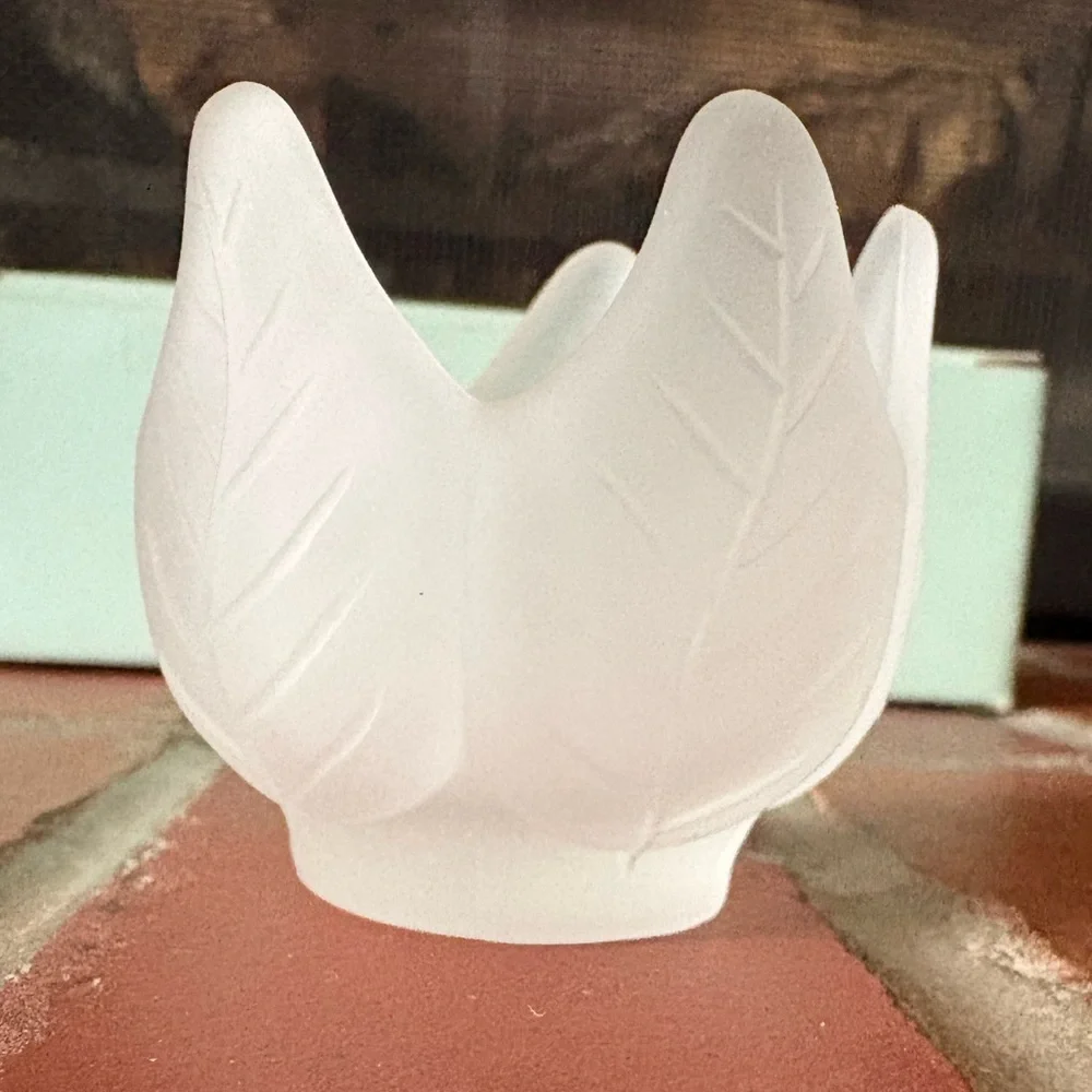 PartyLite Lotus Blossom Tealight Votive Holder Trio New In Box - Picture 4 of 11